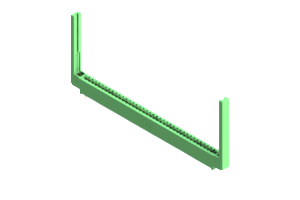 337-038-540-868 - EDAC Card Edge Connector